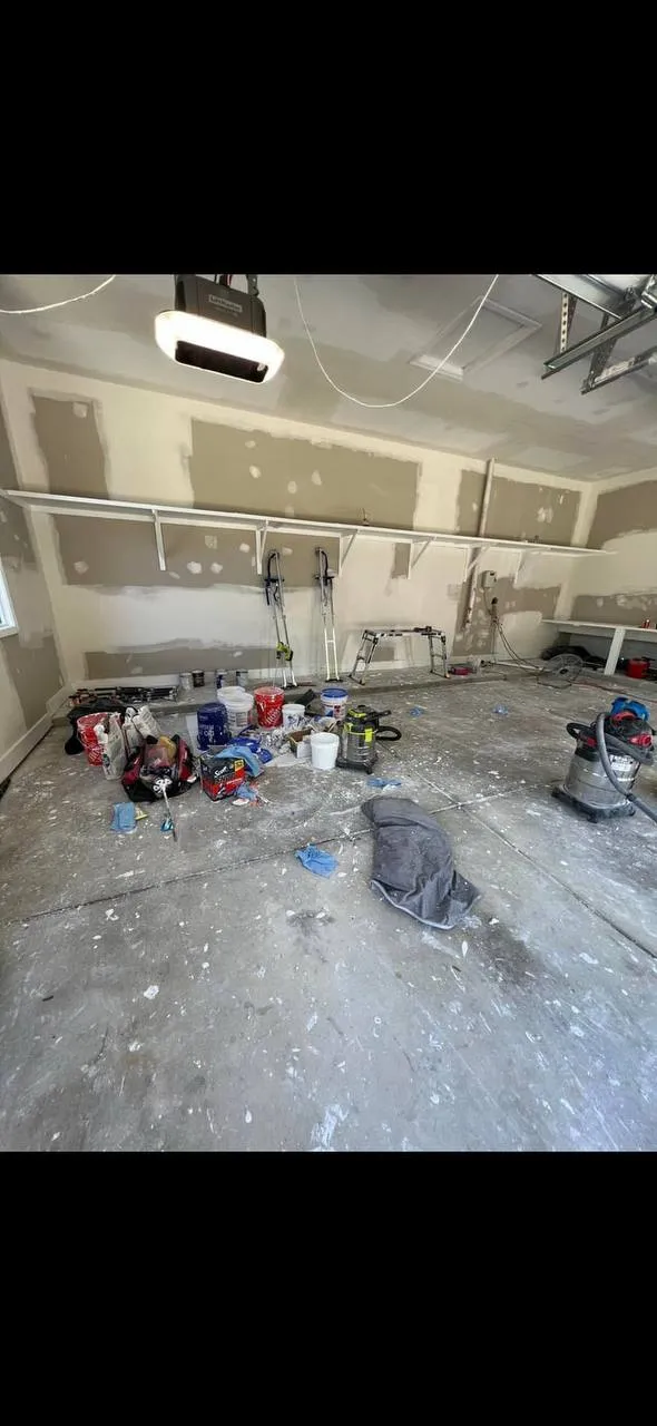 Standard drywall installation