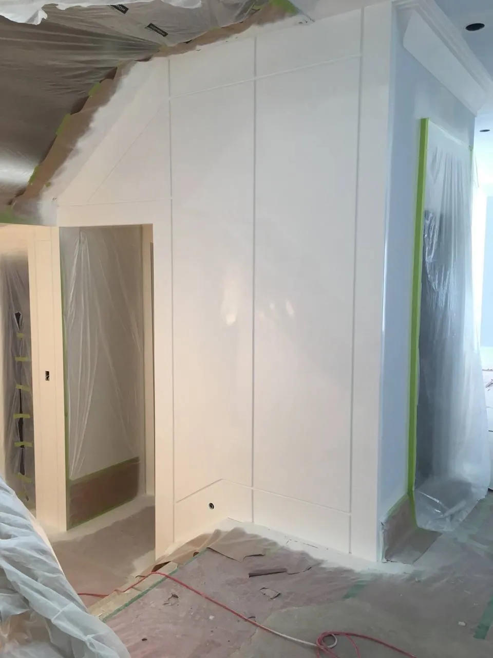 Accent wall painting
