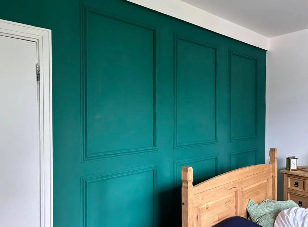 After painting