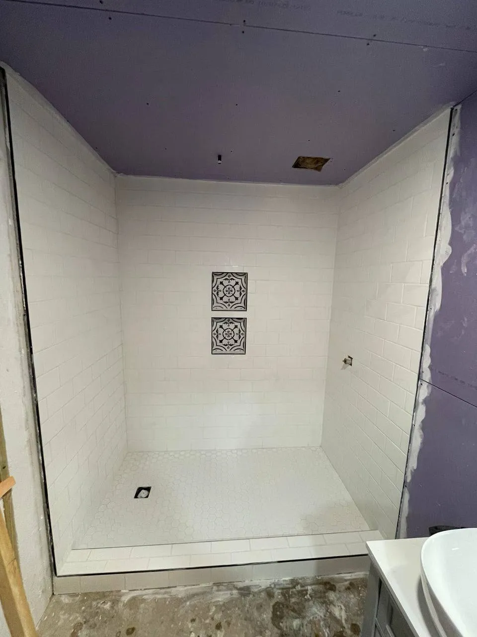 Completed tiling project
